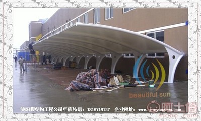 【自貢拉膜安裝、自貢膜結(jié)構(gòu)汽車棚|自行車棚設(shè)計(jì)