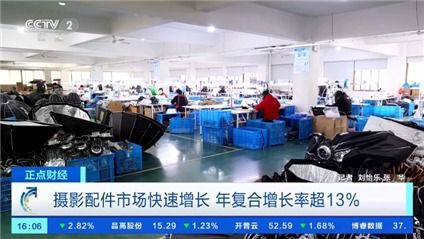 企業(yè)訂單迅速飆升 攝影配件市場快速增長